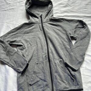 Gap Fit  Boy's XL (12-13)  Gray Hoodie- Zip UP